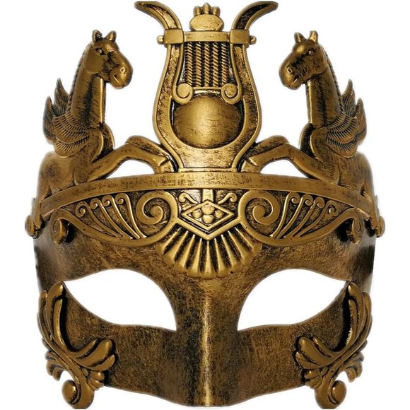 Other Ubauta Masculine Greek Roman Soldier Masquerade Mask For Men Mask Poshmark